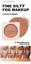 Finishing Powder Invisible Pore Waterproof Sweat-proof Wet And Dry Matte Powder Cake Makeup
