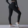 Seamless High Waist Nude Feel Yoga Pants Female Slim Fit Fitness Pants