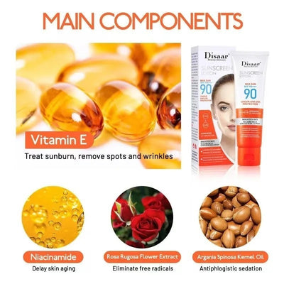 High Power Sunscreen Brightening Isolation Sunscreen LotionMask Peel Off Sunscreen