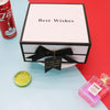 Clamshell Gift Box Lipstick Cosmetics White Packaging Box Square Gift Box