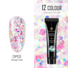 Colorful nail polish