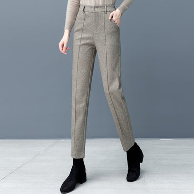 Autumn And Winter New All-matching Straight Casual Tappered Pants