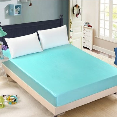 Summer ice silk silk silk bed  solid color bed cover bed package  bed cover special pillowcase