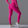 Seamless High Waist Nude Feel Yoga Pants Female Slim Fit Fitness Pants