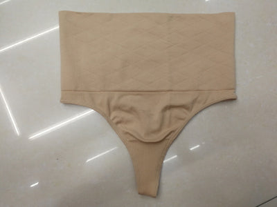 Belly - in buttocks exposed pp thong