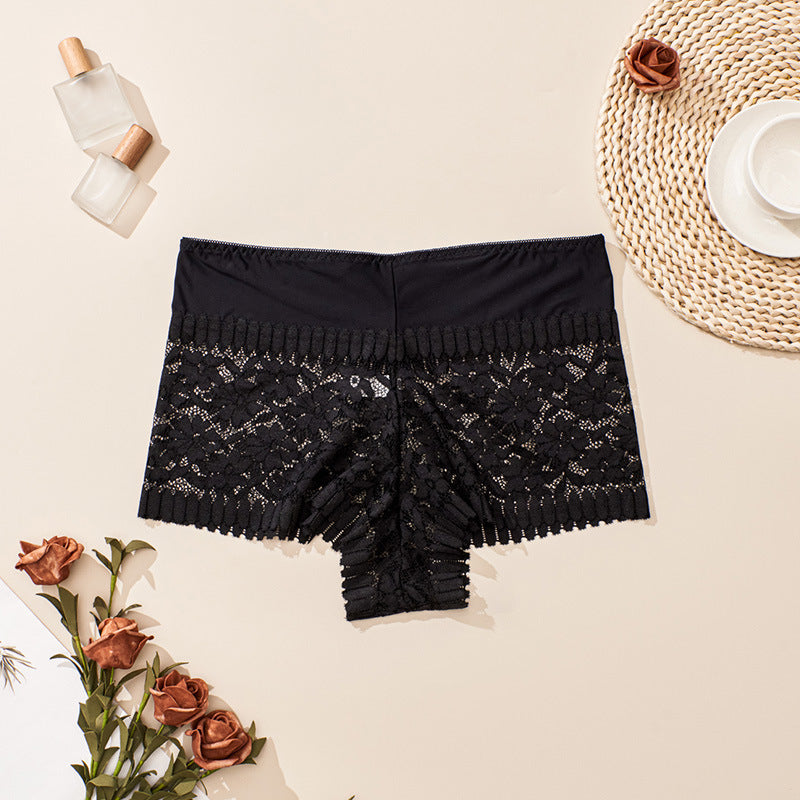 Women's Plus Size Lace Stitching Underwear