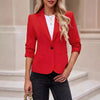 Women's Formal Three-quarter Sleeve Business Casual Work Clothes Suit Jacket