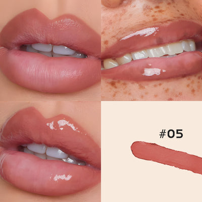 Double-headed Matte Lip Liner Transparent Moisturizing Lip Gloss