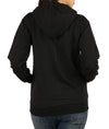 Women Cotton Solid Hoodie Jackets