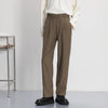 Light Luxury Advanced Drooping Straight Suit Pants