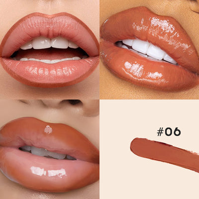 Double-headed Matte Lip Liner Transparent Moisturizing Lip Gloss