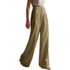 Women's Casual Loose Straight Business Commute Wide Leg Pants