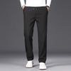 Business Straight Suit Pants Men's Fleece-lined Thickened