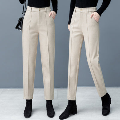 Autumn And Winter New All-matching Straight Casual Tappered Pants
