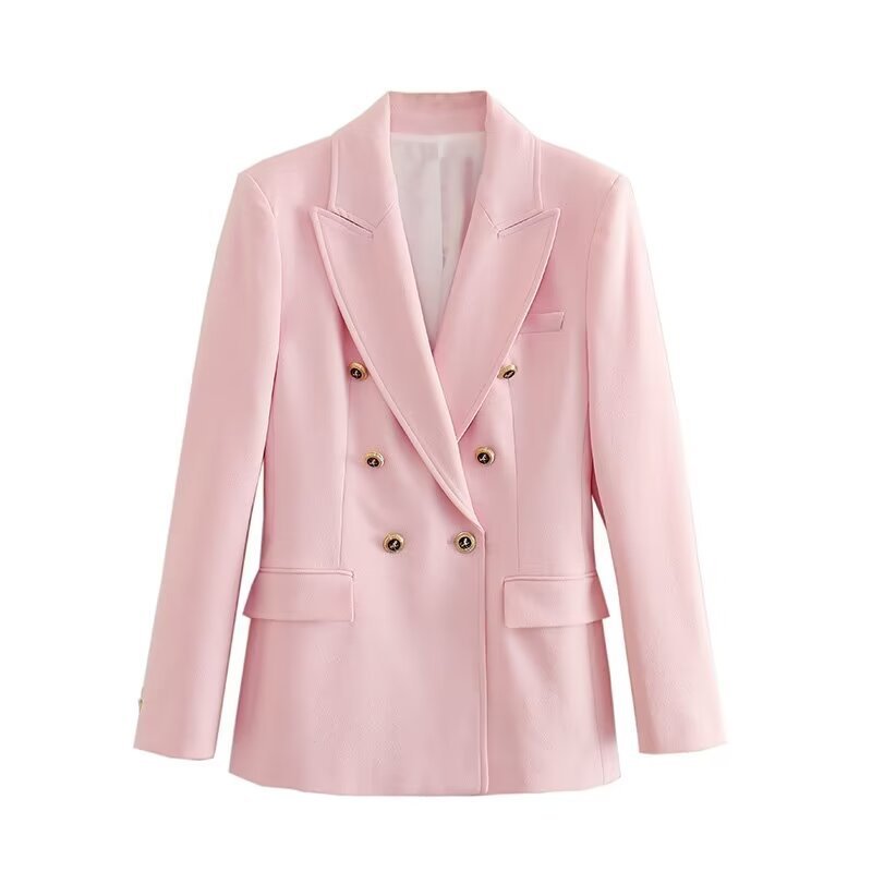 Women's Long-sleeved Lapel Casual Slim-fit Suit Jacket