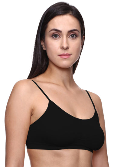 Chic & Flirty Thin Straps Sports Bra- Pack of 3