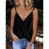 Women's Summer Solid Color V-neck Brace Top