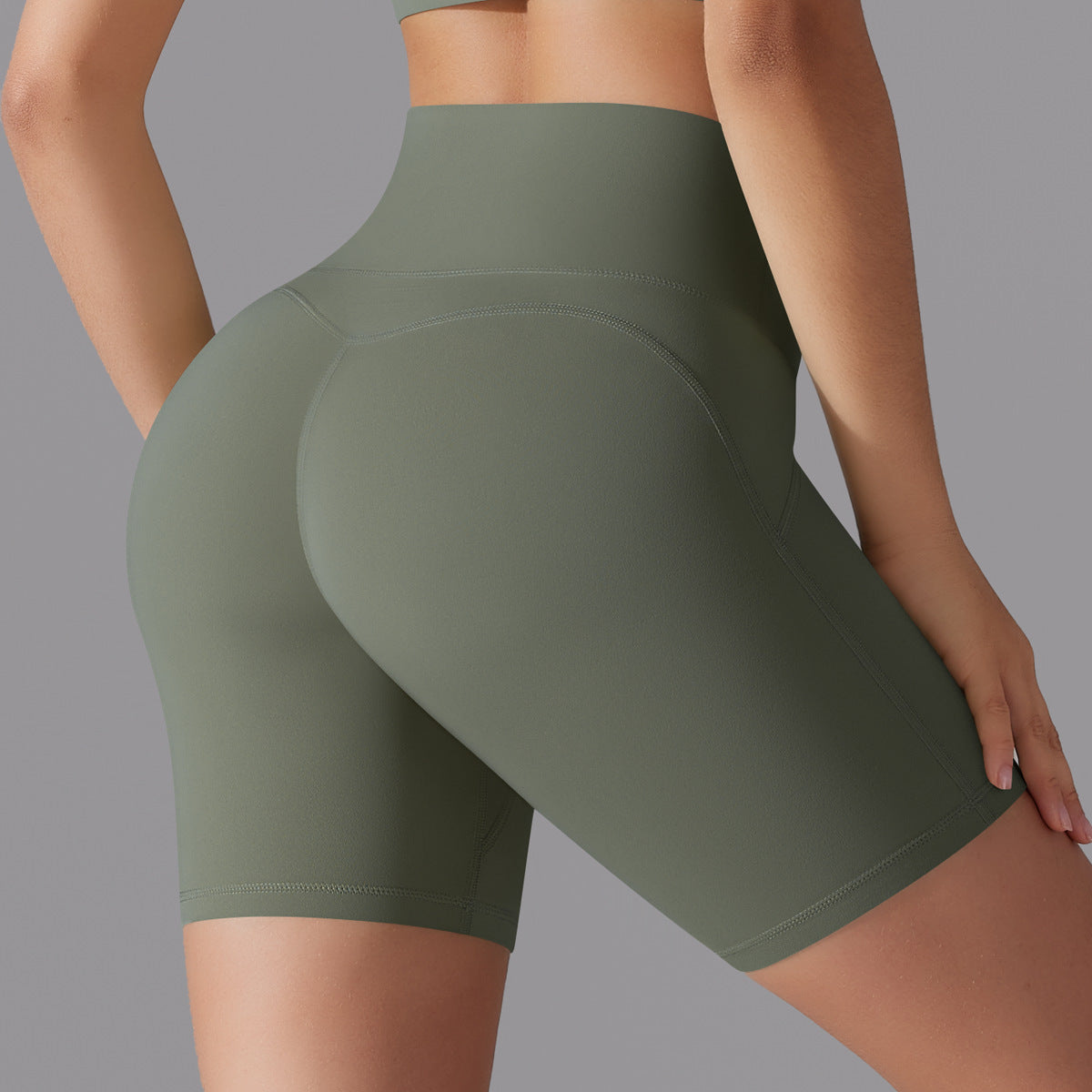 Women's High Waist Yoga Shorts