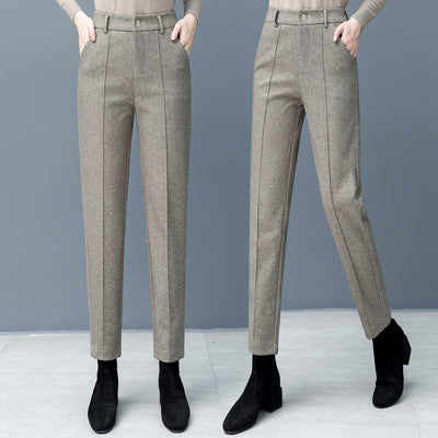 Autumn And Winter New All-matching Straight Casual Tappered Pants