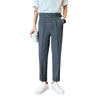 Draping Cropped Small Suit Pants Men