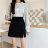 Corduroy A- Line Skirt Autumn And Winter Female College Style High Waist Slimming Hot Girl