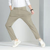 Casual Pants Spring Ice Silk Elastic