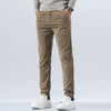 Corduroy Men's Casual Pants Straight Slim Fit