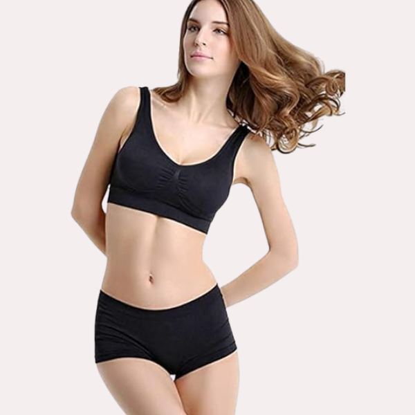 Sports Bra Panty Set for Active Women