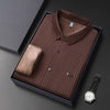 High-grade Striped Long-sleeved Shirt Men's Spring And Autumn Business Casual