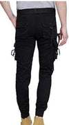 Cotton Solid Slim Fit mens Cargo