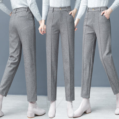 Autumn And Winter New All-matching Straight Casual Tappered Pants