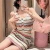 Women's French-style Hot Girl Camisole Skirt Two-piece Set