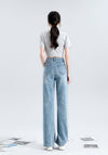 Fashion Personality Wide Leg Jeans For Women
