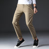 Casual Trousers Slim Fit Straight Men