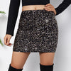 European And American Temperament High Waist Hip-wrapped Skirt Mini Skirt