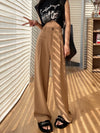 Casual High Waist Drooping Suit Mopping Purple Pants