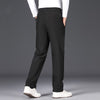 Business Straight Suit Pants Men's Fleece-lined Thickened