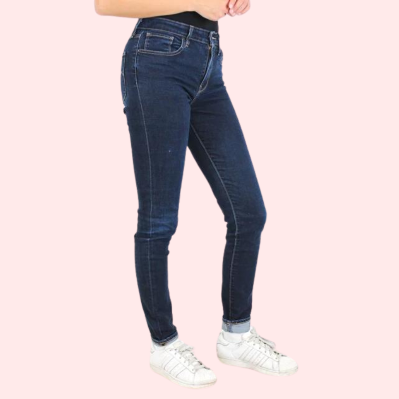 Elegant Women's Skinny Fit Slim Denim Pants