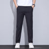 Ice Silk Casual Pants Men's Thin Trendy Trousers