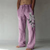 Plus Size Leisure Wide Leg Track Pants