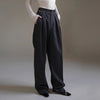 All-matching Striped Suit Pants For Women Autumn And Winter