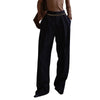 All-matching Striped Suit Pants For Women Autumn And Winter