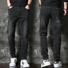 American Retro Heavy High-end Fleece Padded Jeans