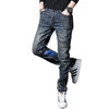 American Retro Heavy High-end Fleece Padded Jeans