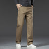 Men's Cotton Casual Trousers Thickened Pants