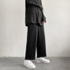 Trendy Wide Leg Drooping Straight Loose Casual Trousers Small Suit Pants Men