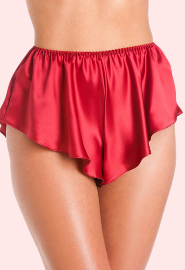 Luxury Silk Satin French Knicker