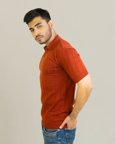 Belgian club's Knitted Polo T Shirt