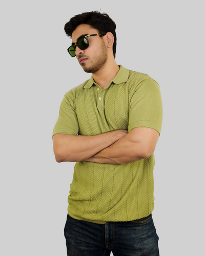 Belgian club's Knitted Polo T Shirt