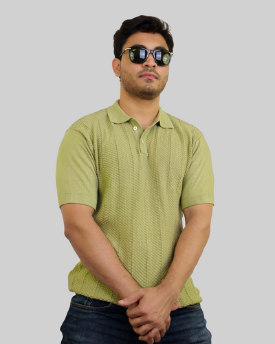 Belgian club's Knitted Polo T Shirt